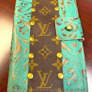 Up cycled Louis Vuitton wallet
